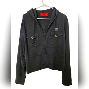 NWOT Cropped baby girl hoodie 3x